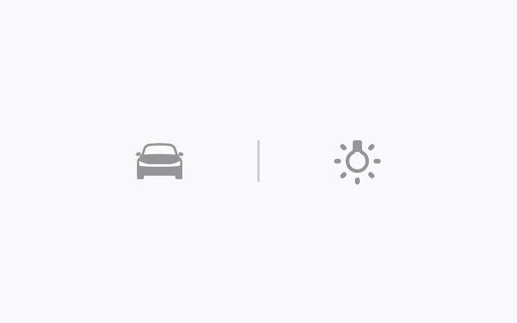 Blind Spot Warning Accent Lights