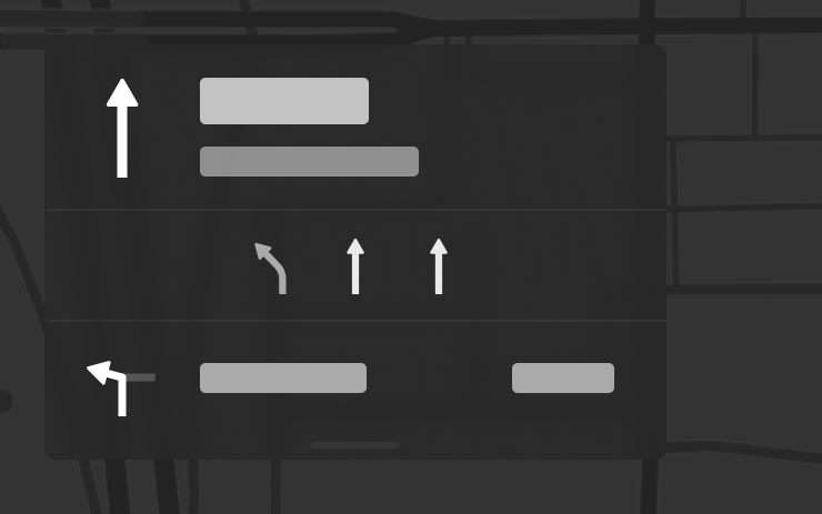 Navigation Lane Guidance